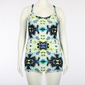Material Girl Kaleidoscope Bodycon Mini Dress SZ L